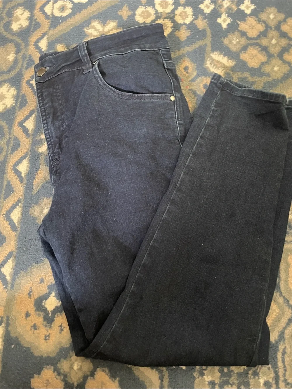 Universal Standard Navy Skinny Jeans